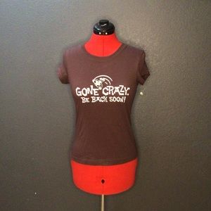 Glitter Crazy monkey 🐒 tee